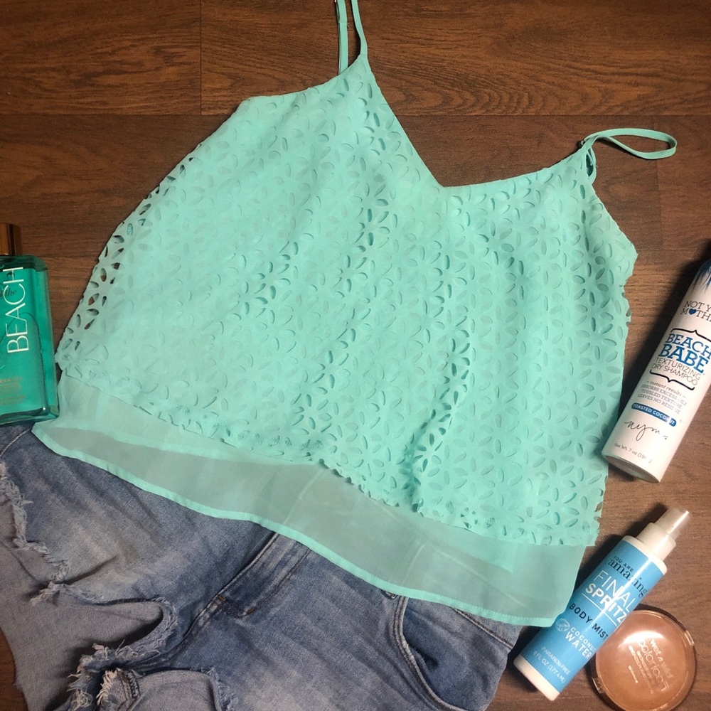 Lush Mint Crop | Cropped Top